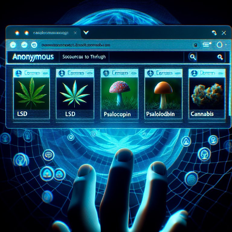 Safe and private drug trade on the darknet darknet market